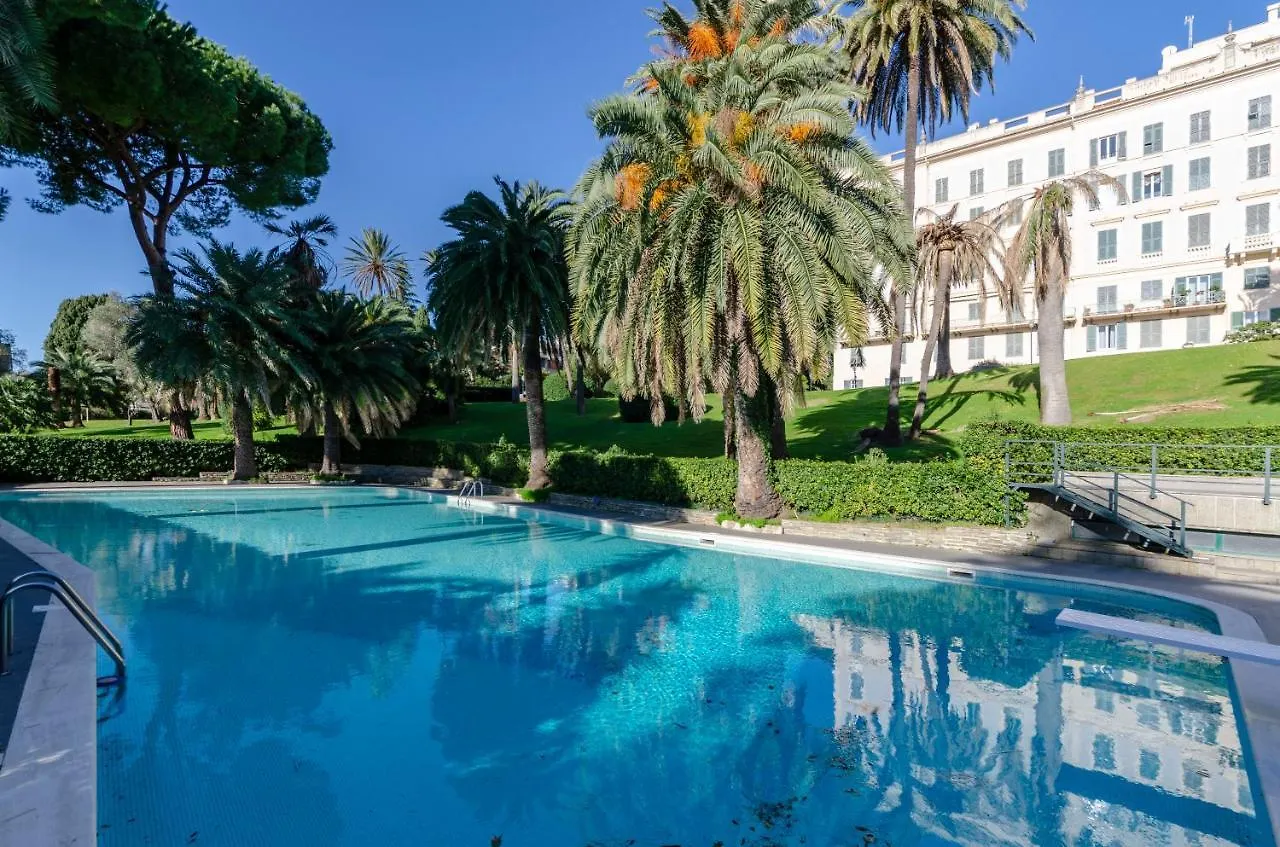 Joivy Apt For 4 With Exclusive Pool And Garden In Nervi Apartment Genoa
